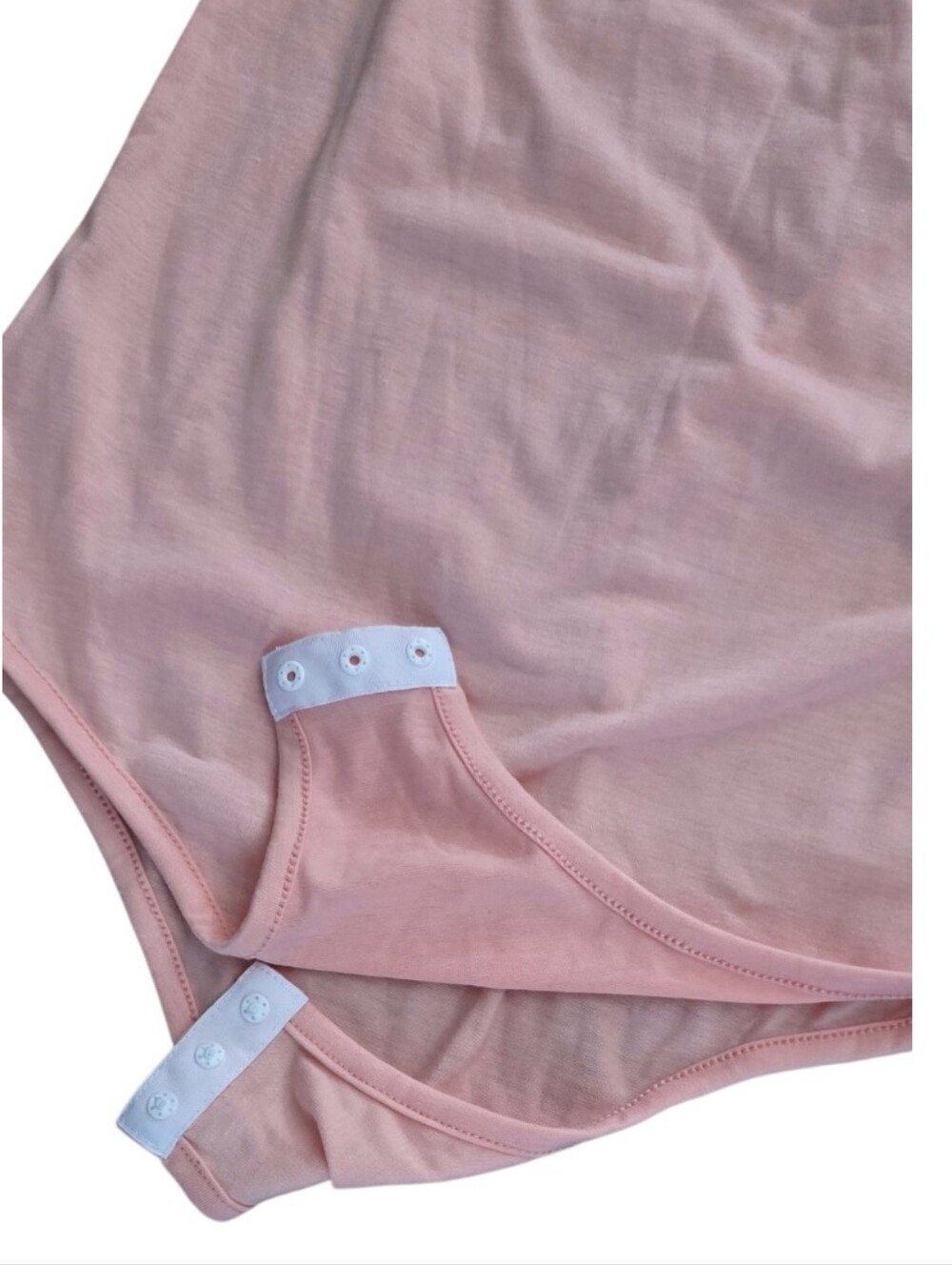 Pink Bodysuit Off The Shoulder Bell Sleeve All In One Small - Picture 7 of 7